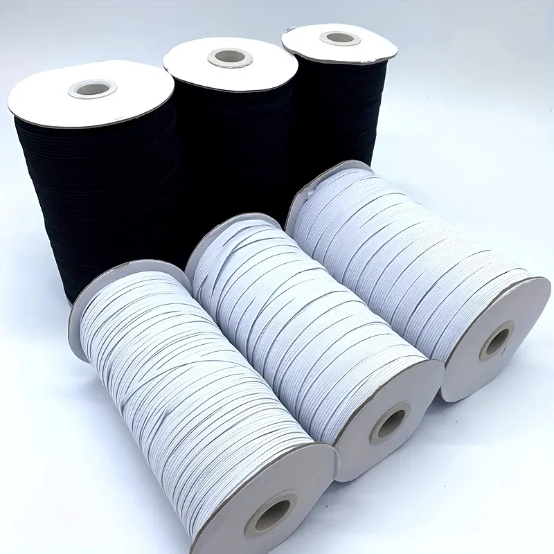 1 Spool High-Elastic Sewing Band, Elastic Sewing Rope For DIY Sewing Fabric Garment, Sewing Supplies, 10M/20M