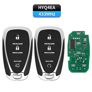 HYQ4AA HYQ4EA 315/433MHz ID 46 CHIIP Smart Card Key For Chevrolet Blazer Traverse Camaro Cruze Malibu Equinox Spark