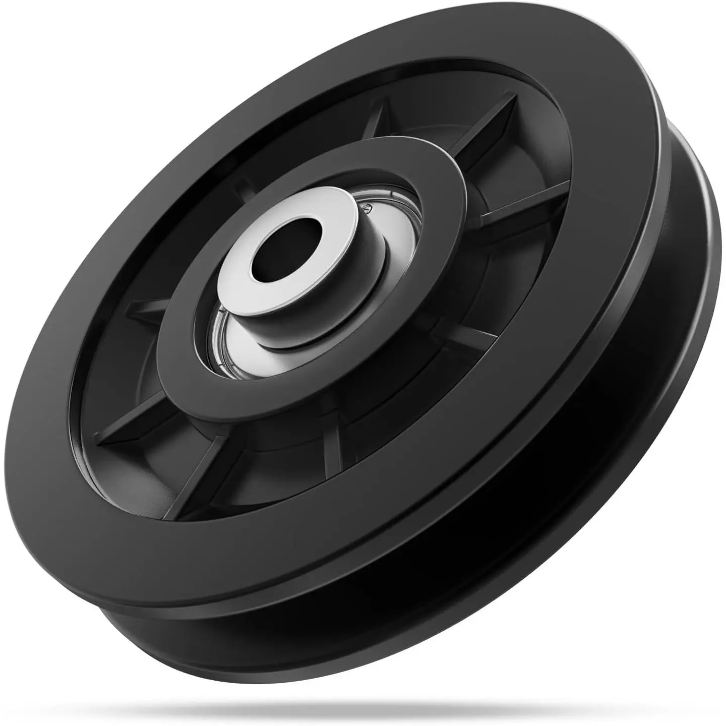 90mm/3.5" Nylon Bearing Gym Pulley Wheel,  Exercise  Pulleys for  Gym Equipment ,  Machine Accessories, Garage Door Pulley System