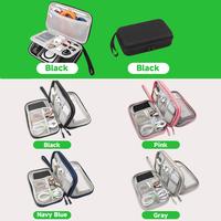 Black Hard Case*2+4 Cable Pouch