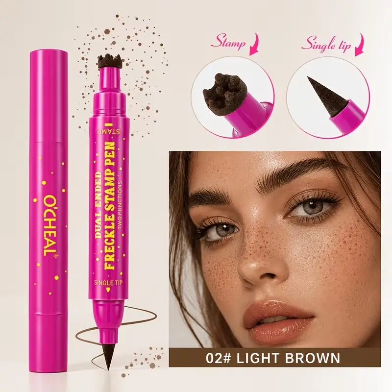 Waterproof Freckle Pen, Long-Lasting Smudge-Resistant Makeup Stick, Easy to Use, Perfect for Summer, Festivals, Vacations, Photography