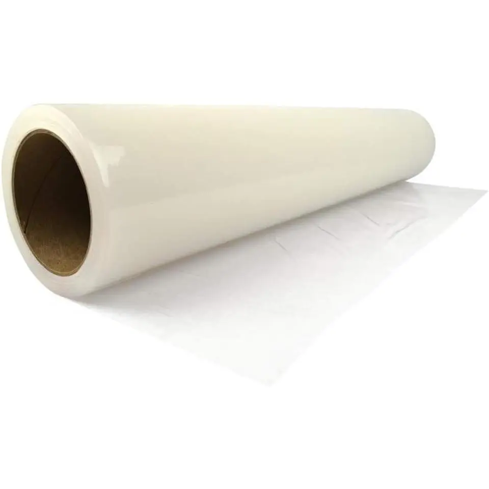 Carpet Protection Film 24" x 50' Floor and Surface Shield with Self Adhesive Backing & Easy Installation CPF2450