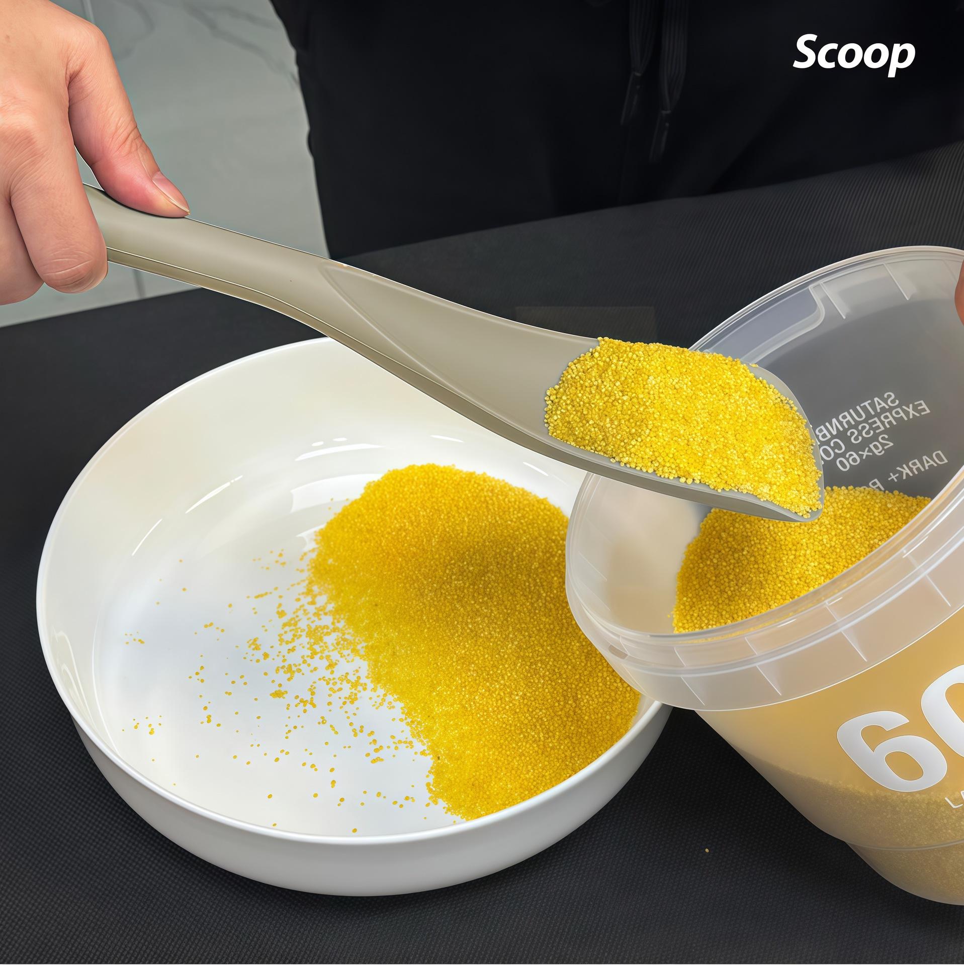 Food Grade Silicone Spatula Set, Heat Resistant Multi-Use Kitchen Utensils for Non-Stick Pans, Cooking, Salad, Sauce & Ice