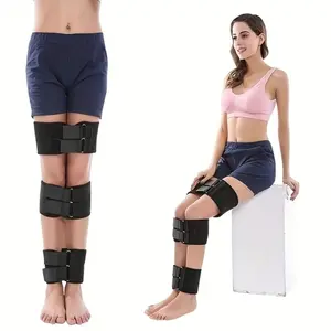 Leg Compression Band, Adjustable O-Shape X-Shape Leg Correction Strap, Breathable Comfortable Design, Ideal for Posture Improvement
