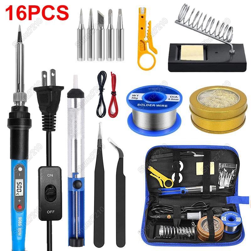 80W Instant Heat Soldering Iron Kit - Complete Set with Welding Gun ...