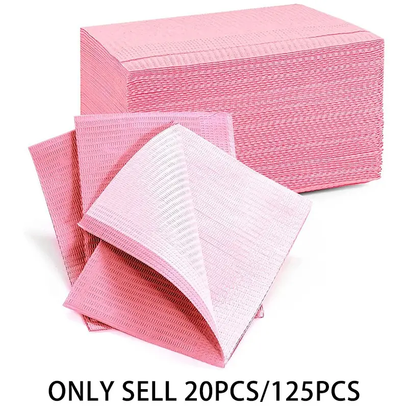 Disposable Nail Art Table Mat Pink Colorful Waterproof Pad For Tattoo Microblading Tattoo Supplies