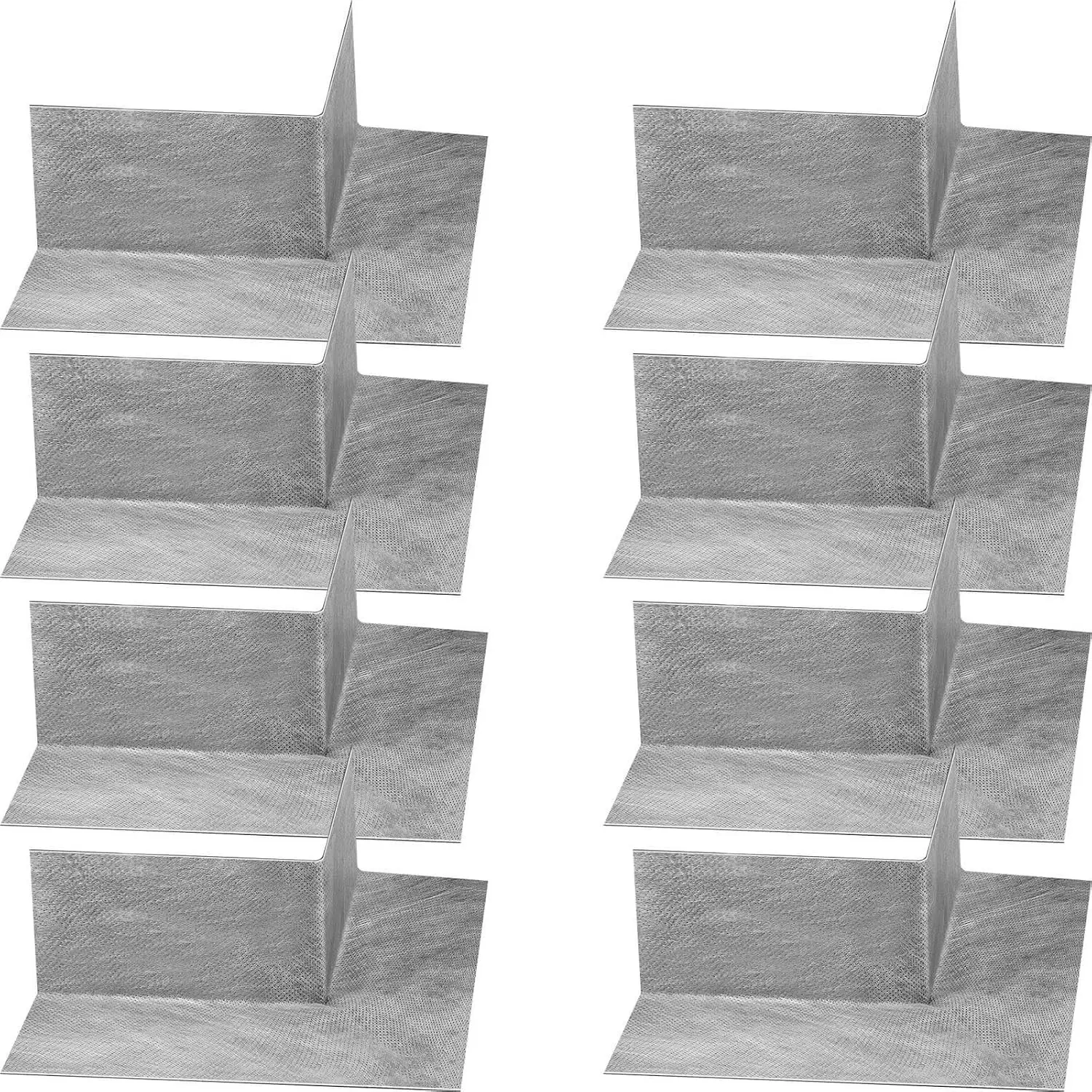 Frienda 8 Pack Seamless Outside Corner Waterproof Membrane, Polyethylene Shower Corner Waterproof Strip for Bathroom, Steam Room, Bathtub Walls & Surrounds