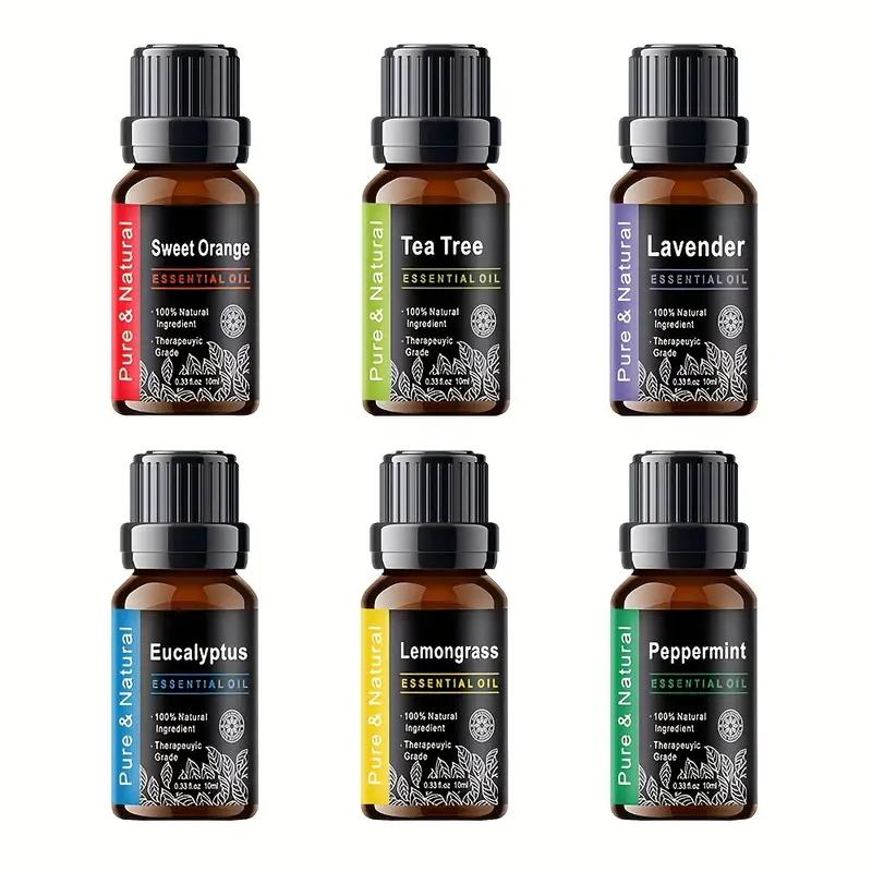 Essential Oil Diffuser 18.6oz, Ultrasonic Aromatherapy Diffuser Mist Humidifiers, Humidifier With 8 Color Lights, 4 Timer Setting, Auto Shut-Off, Office Home Bedroom Living, Large Room