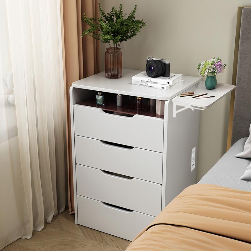 3 in 1 Vanity Desk with Plip Top Mirror, Small Make Up Vanity Set with Visible Glass Desktop, Compact Makeup Vanity with 3 Drawers, Cushioned Tool, Dressing Table for Bedroom