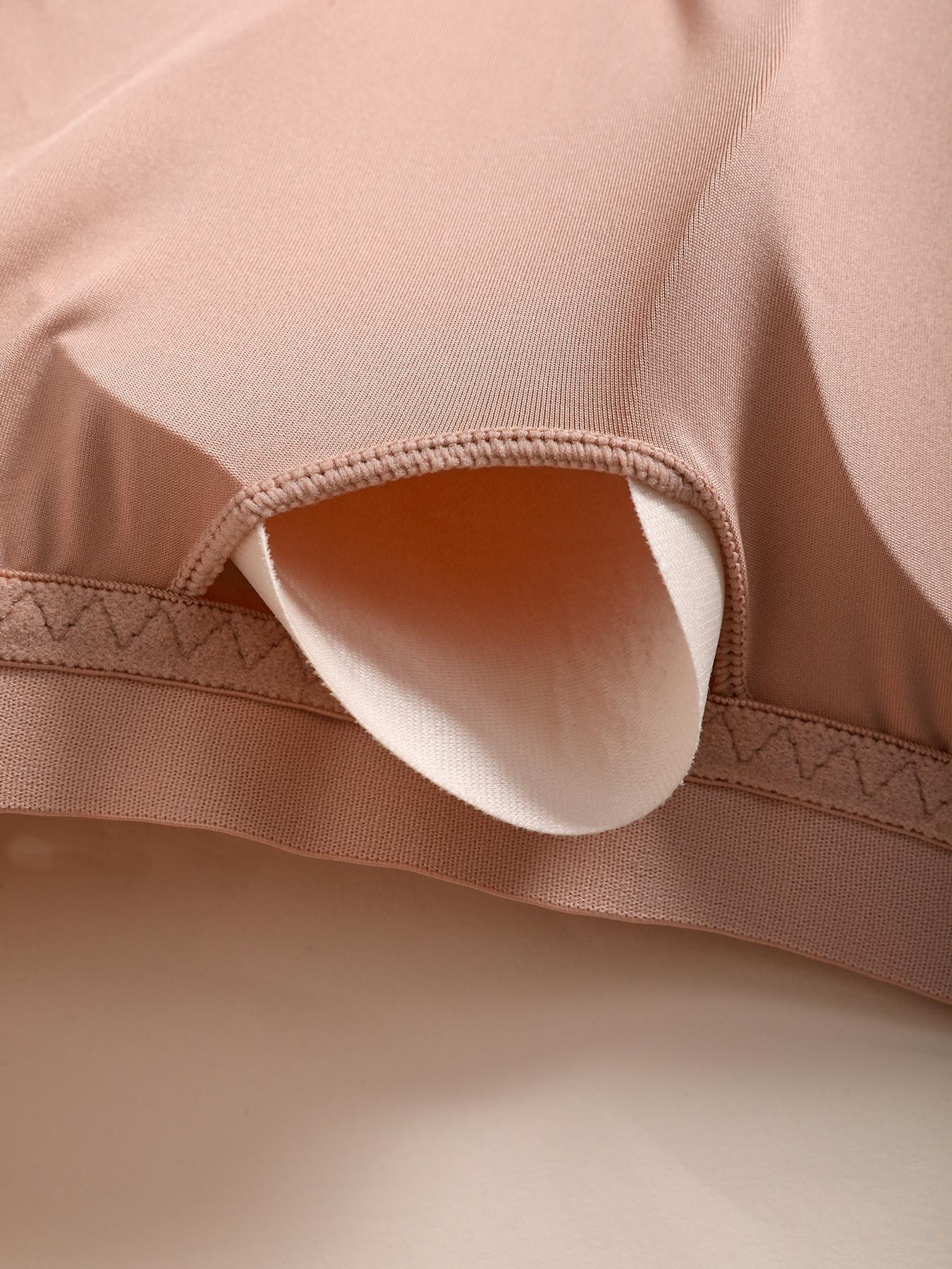 【Plus Size】Solid Wireless Strapless Bra,Women's Smooth Comfortable Breathable Push Up Bra with Full Coverage,Women's Lingerie for Daily Wear