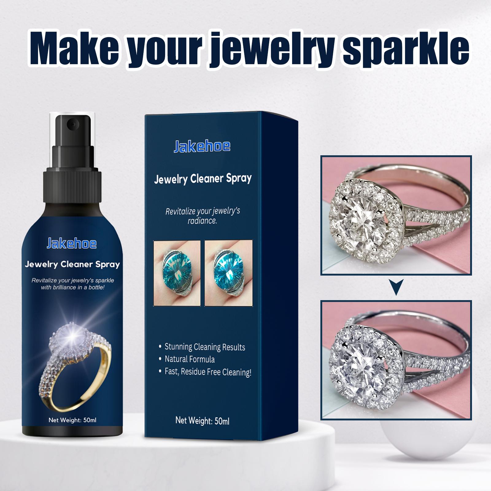 Jewelry Cleaner for Necklaces, Gold Jewelry, and Other Accessories - Removes Tarnish, Prevents Oxidation, and Maintains Cleanliness