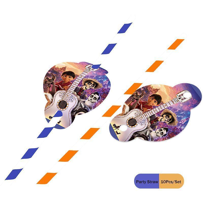Cartoon Musical Coco Theme Party Supplies Girls Birthday Party DecorationDisposable Party Pack Various combinations of choice