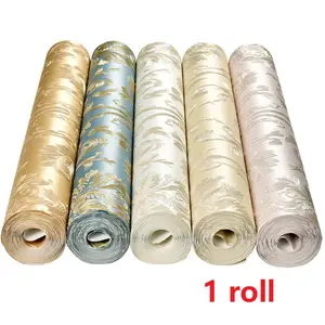 European Style Relief Pattern Self-Adhesive Wallpaper, Waterproof Moisture-Proof Thickened, Living Room Bedroom TV Background Wall Renewal
