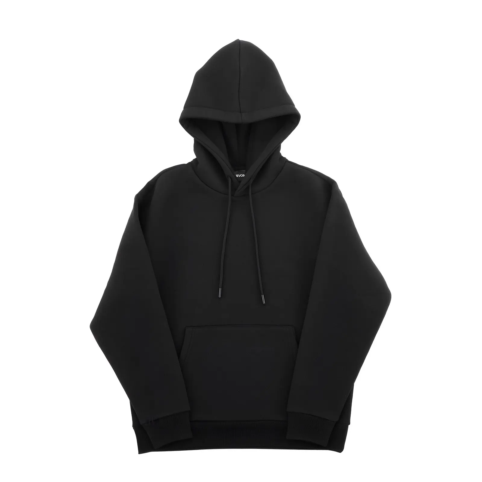 【DealsForYouDays】VEVOR Women Pullover Hoodie, X-Large Size, Fleece Long Sleeve Comfy Casual Basic Pullover Hooded Sweatshirt, Warm Skin-friendly, Practical Trendy, Black Hoodie with Large Pocket for Fall Winter