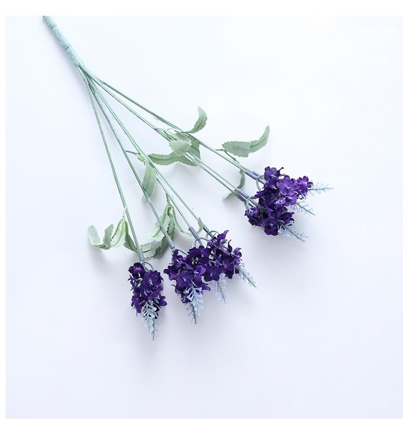 10 artificial lavender bouquets, fake flowers for outdoor decoration, silk flowers for flower beds and planters, 3-piece set