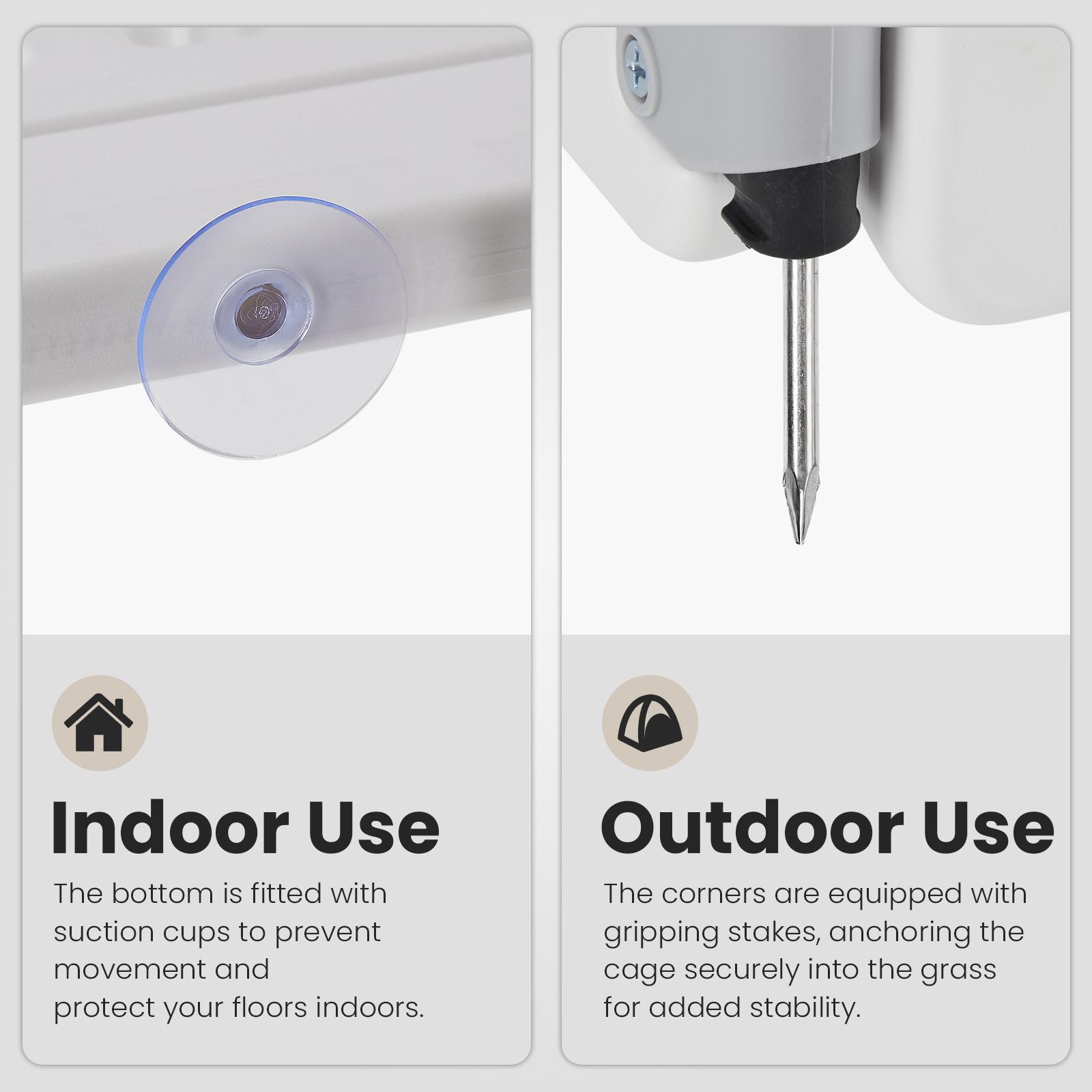 Dog Playpen Safe & 4/6-Panel Secure Indoor/Outdoor Pet Fence | Folding & Portable | Ideal for Small to Medium Dogs | Easy to Clean Dog Playpen Safe & 4/6-Panel Secure Indoor/Outdoor Pet Fence | Folding & Portable | Ideal for Small to Medium Dogs | Easy to Clean