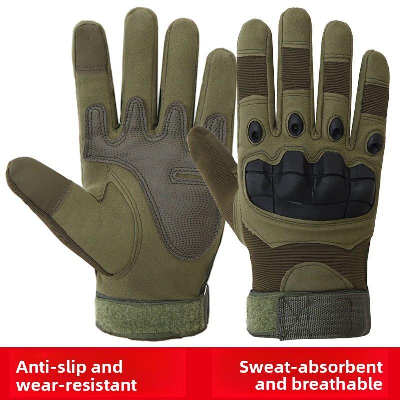 Tactical  men's half-finger full-finger  outdoor riding motorcycle military fans fighting fitness  antislip gloves soft knuckle protection