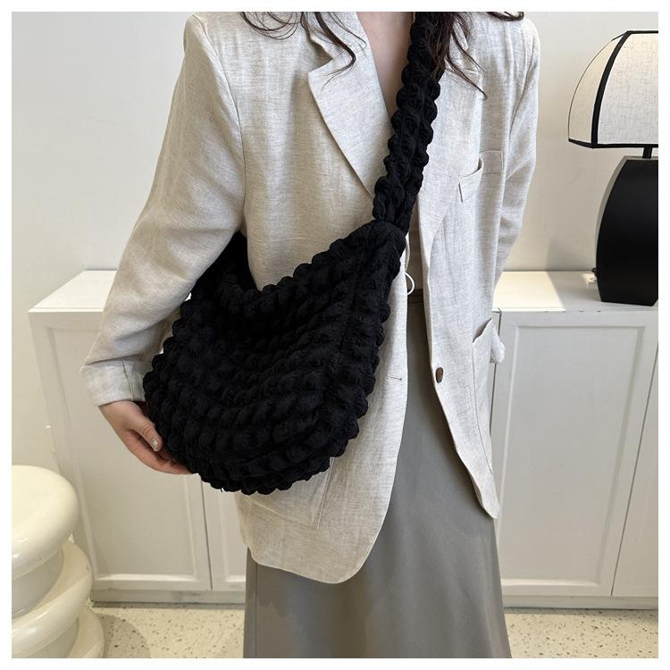 Cloud underarm bag new large capacity tote bag for daily work commute bubble cloud bag crossbody bag