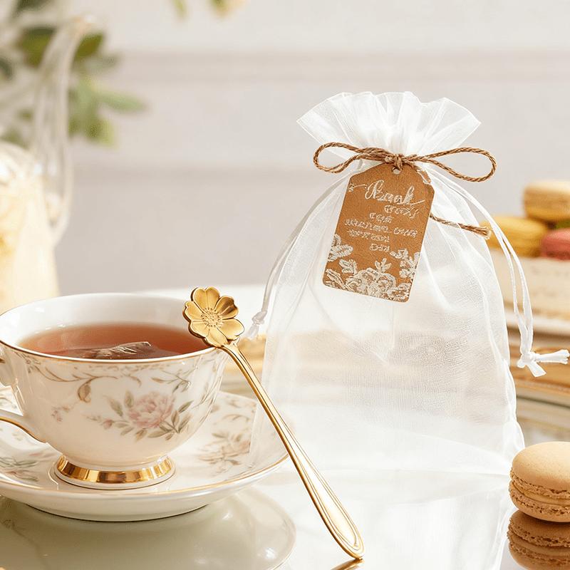 For Weddings, Bridal Showers & Parties, Complete Guest Favor Solution, 300 Pcs Wedding Gold Floral Teaspoon Favor Set, Teaspoons, Gift Tags, Drawstring Bags & Hemp Rope, Effortlessly Prepare Guest Favors, Wedding Favor Supplies For Weddings, Bridal Showers & Parties, Complete Guest Favor Solution, 300 Pcs Wedding Gold Floral Teaspoon Favor Set, Teaspoons, Gift Tags, Drawstring Bags & Hemp Rope, Effortlessly Prepare Guest Favors, Wedding Favor Supplies