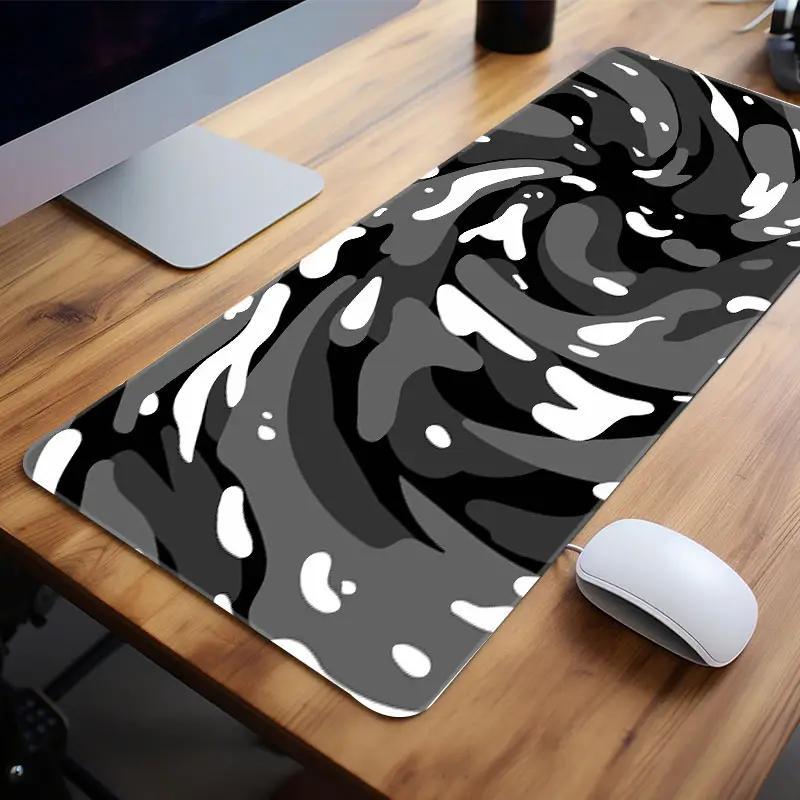 Creative Abstract Fluid Pattern Mouse Pad, Rectangle Gaming Mouse Pad, Office Decorative Mouse Mat For Home Office Desk, Gaming Desk Accessory, Office Desk Accessories