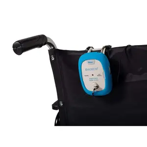 Patient Aid Chair & Bed Alarm - Magnet Pull Cord Alarm for Elderly & Dementia Patients - Helps Prevent Falling & Wandering - with Battery, Magnetic Caregiver Alert & 3 Mounting Options