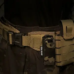 Dmgear Lightweight Tactical Camouflage Waist Belt, Comfortable Breathable , Ideal for Hiking and Outdoor ，Wargame Activities