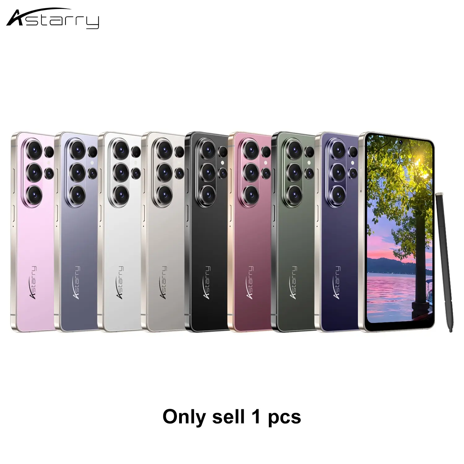 Astarry-S26 Ultra Smart Android Phone, 6.75-Inch Display, 3gb RAM+32GB ROM, Dual Sim, Android 12.0, 4g Network, 5mp+13mp Camera, 4100mah Battery
