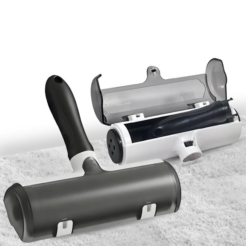 Washable Sticky Lint Roller Pet Hair Remover Reusable Lint Removal Brush for Clothes Furniture dog pepper spray cow scratching head lice comb big lice removal comb tick removal comb deshedding nozzle short hair Portable Retractable Wooden Nail File