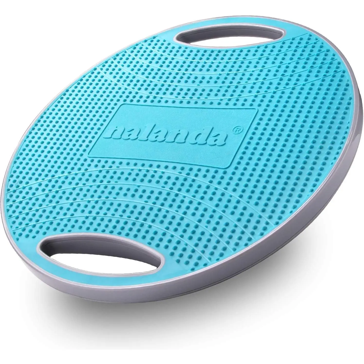 NALANDA Wobble  Board, Core Trainer for   and Exercising,  Material Non-Skid TPE Bump Surface, Stability Board for  and Adults