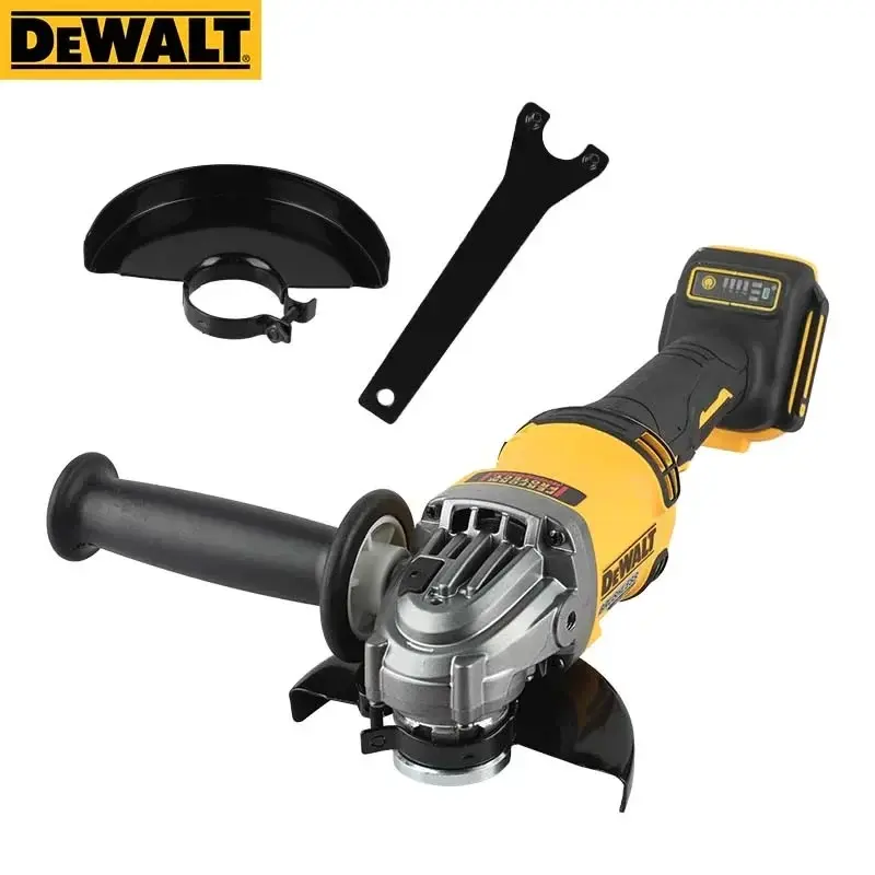 Dewalt 20V Battery DCG414 125MM Brushless Angle Grinder Cordless Cutting Machine Metal Grinding Polishing Power Tool