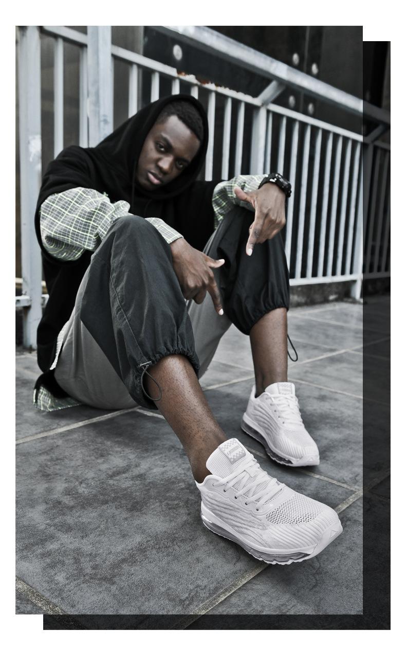 Mesler Men's Sporty Solid RoundToe Laces Trainers, Fashionable Lace UpFront Mesh Breathable Comfortable Sports Air Running Shoes Sporty Lightweight Breathable Running Shoes For Exercise & Daily Wear