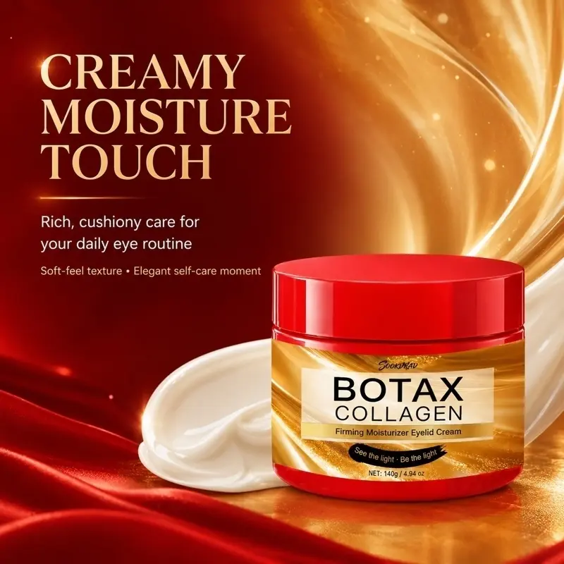 Botax Collagen Firming Eyelid Moisturizer, Eye Cream Moisturizer, Eye Skin Care, Daily Use, Hydrating, Lifting Treatment, 140g