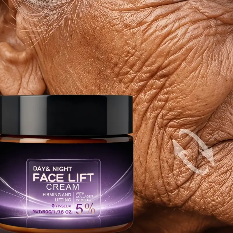 Anti-Aging Face Lift Cream – Collagen Firming Moisturizer for Daily Tightening & Lifting Sagging Skin, 1.76 Oz