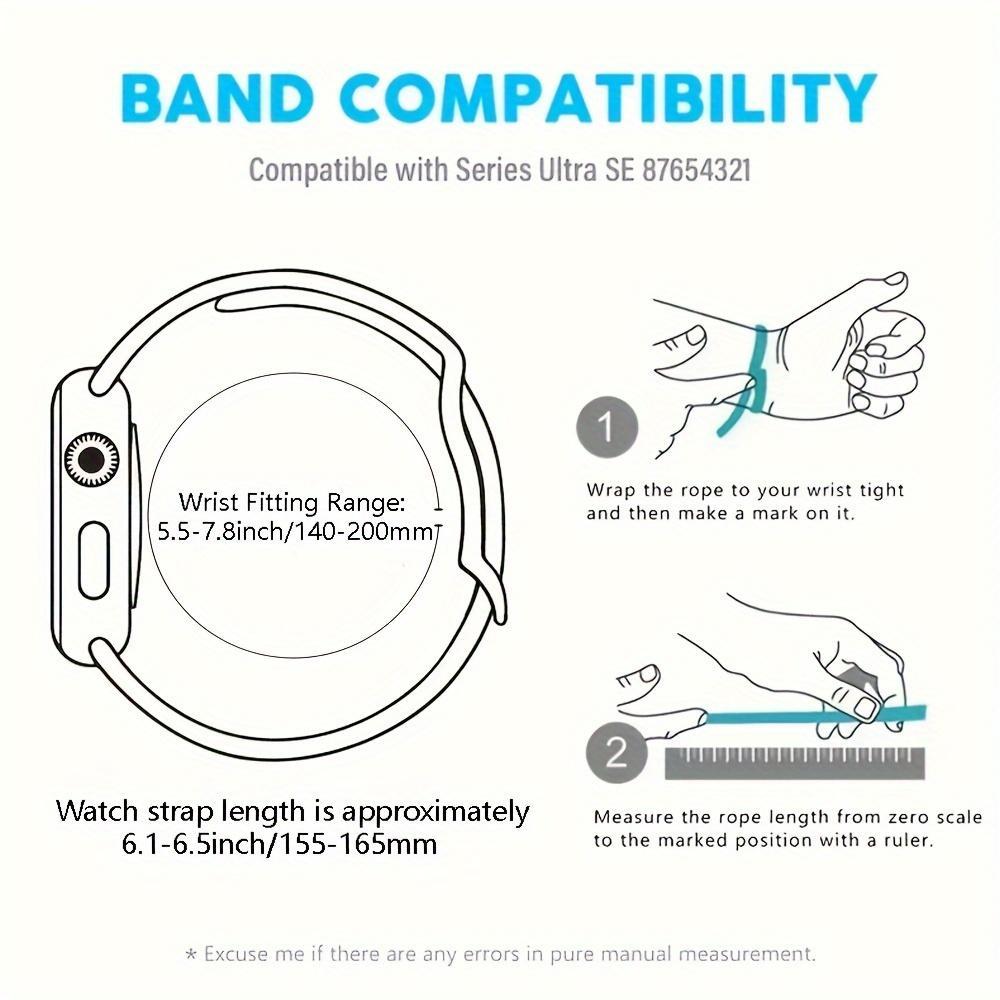 Colorful Natural Stone Beaded Apple Watch Band, Handmade Elastic Strap for iWatch Series 10/9/8/7/6/SE/Ultra 38mm-49mm, Cute Feminine Wristband for Women