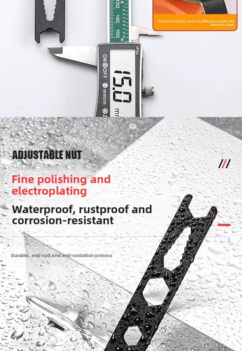 Factory direct sale of new angle grinder adjustment wrench, three-in-one four-prong wrench for changing grinding discs and polishing discs, multi-purpose