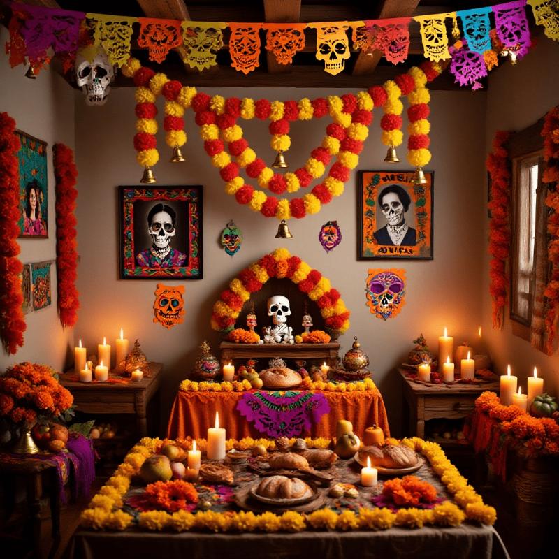 100cm/39inch Artificial Marigold Hanging Flower for Diwali, Halloween, Mexican Day of the Dead, Wedding Door Curtain, Festival Decoration, Festive Occasion, |vibrant Floral Display|plastic Flowers, Artificial Flowers For Home Decor