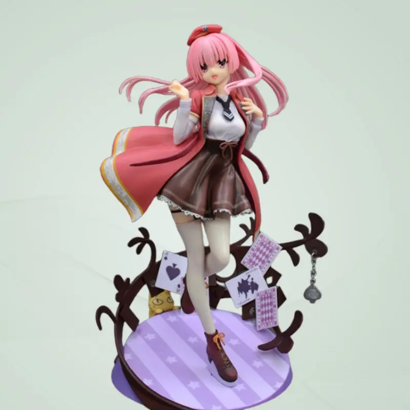 Anime Figure Model, Anime Character Statue, Mystery Joker Mikami Ayase Collectible Statue, Cute Girl Cauliflower Design, Secondary Dimension Handmade Ornament