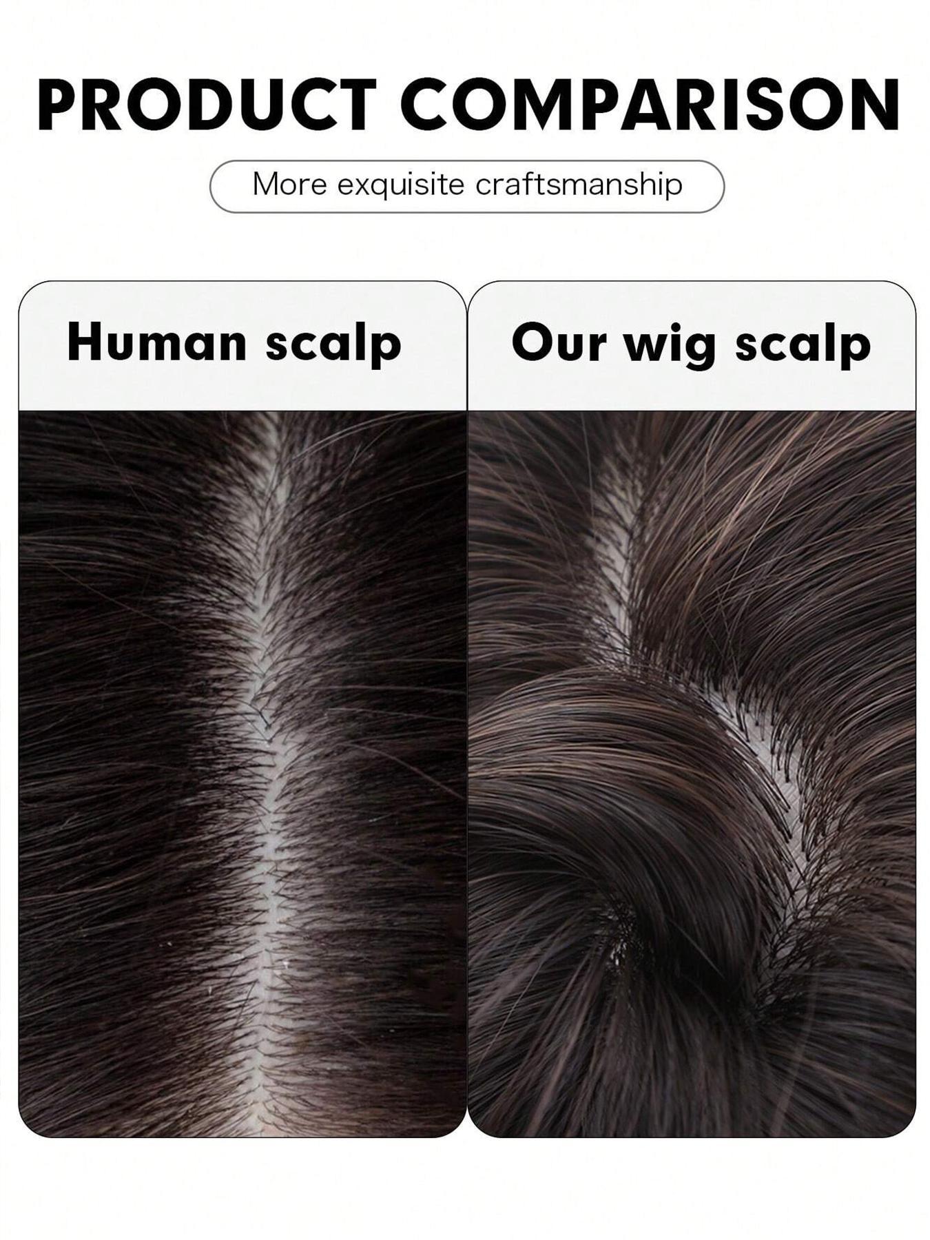 26 Inch Long Body Wavy Wigs for Women, Gorgeous Fluffy without Bangs, Synthetic Heat Resistant Wigs for Party, Daily Use, Natural Looking Wigs