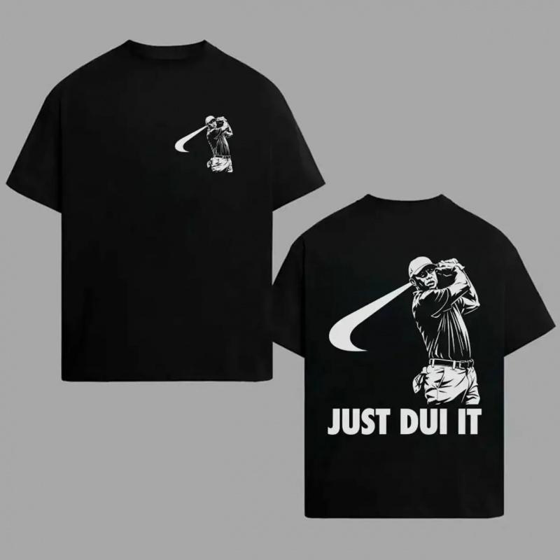 Funny Tiger W00ds Mugsh0t Just Dui Style T-Shirt, Golf Shirt, Novelty Graphic Tee, Unisex Golfing Gift Shirt for Men and Women JPY Funny Tiger W00ds Mugsh0t Just Dui Style T-Shirt, Golf Shirt, Novelty Graphic Tee, Unisex Golfing Gift Shirt for Men and Women JPY