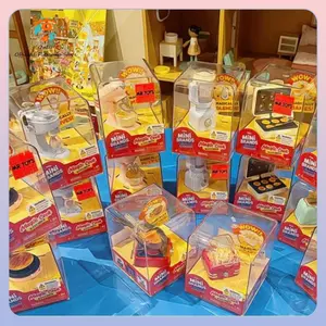 New Genuine Zuru Mini Kitchen Toys Magic Kitchen Miniature Food Playsets Realistic Kitchenware Kit Pretend Play Bread Maker Toy