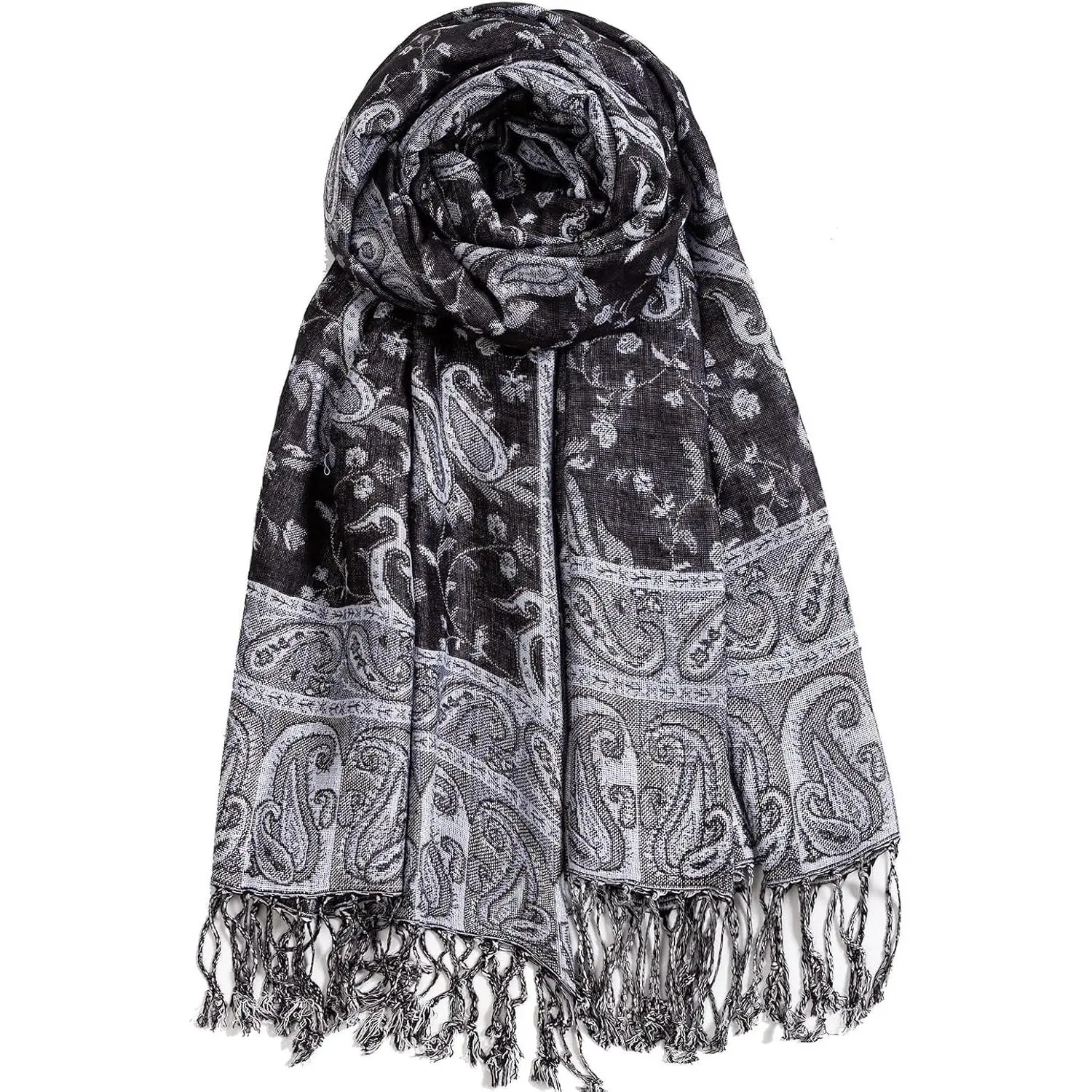 Reversible Pashmina Feel Rave Scarf for Men and Women(Gift)