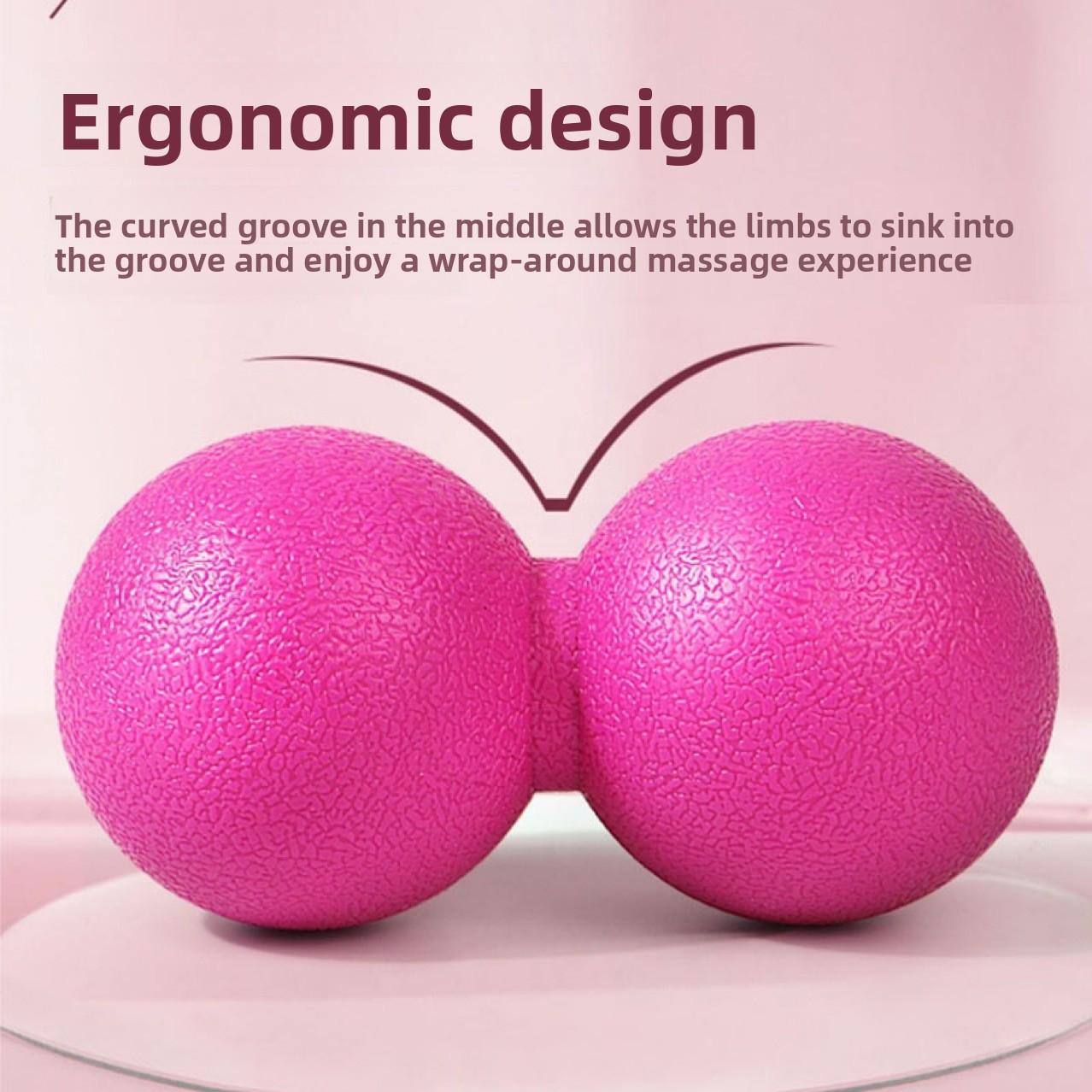 Hockey rehabilitation ball fascia ball massage ball peanut ball massage ball yoga ball portable fascia ball yoga supplies