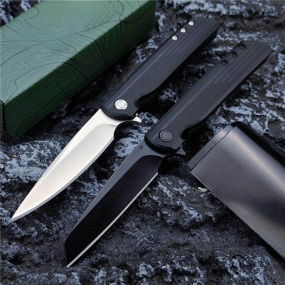 3801 Outdoor Folding Knife 8Cr13Mov Blade G10 Handle Camping and Fishing Knives Unisex Gift Everyday Carry Tool Fruit Knife