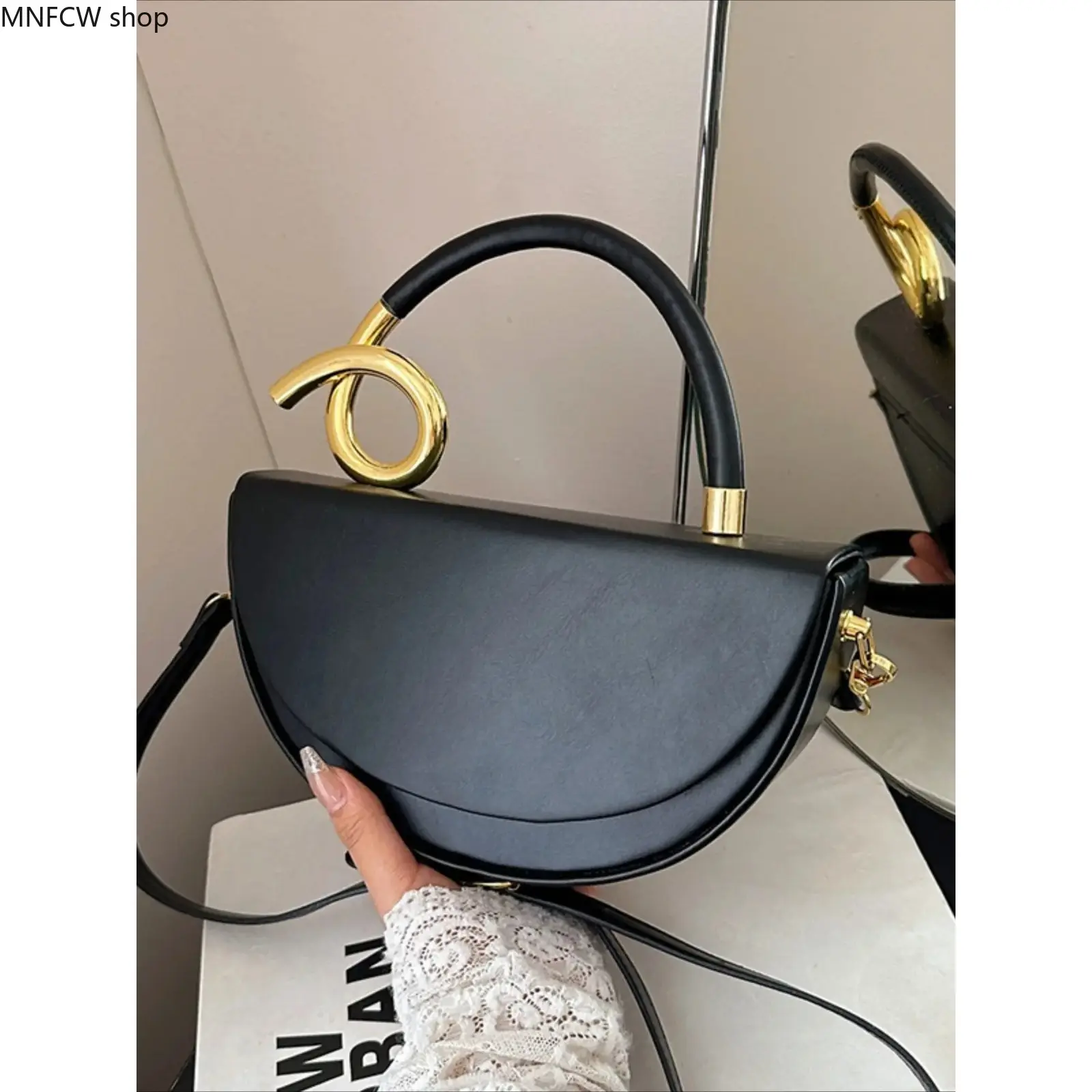 Women's Retro Solid-Color Crossbody Bag, Elegant Top Handle Shoulder Purse, Chic and Fashionable Versatile Handbag for Daily Commuting, Fashionable Versatile Purse, Multifunctional, Casual, Daily Commute, Daily Use Bags