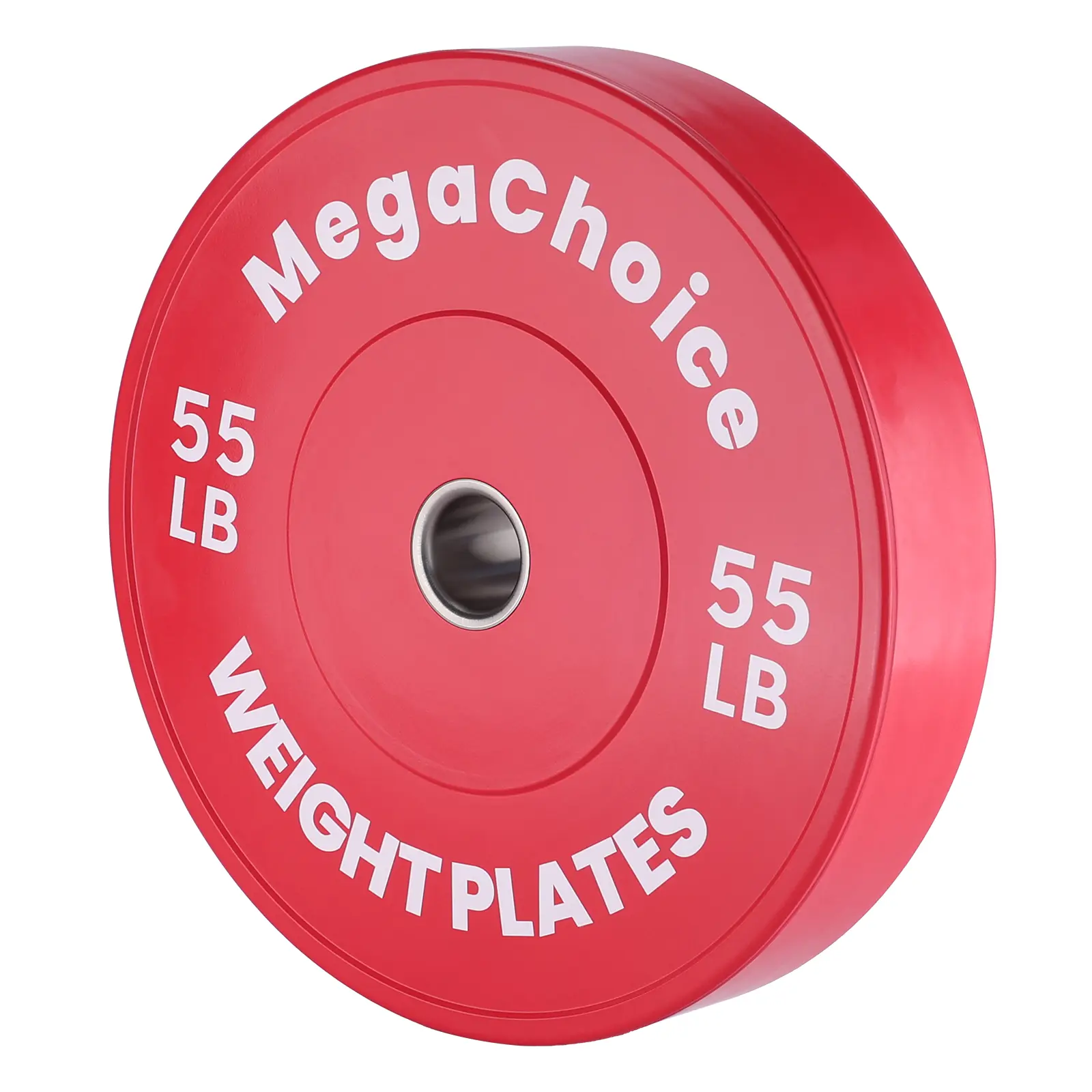 GAOMON Durable Shock-Absorbing Bumper Weight Plate – 2-Inch Rubber Barbell Plate for Home Gym, Weightlifting & Strength Training – Steel Insert for Secure Fit, Floor Protection – Multiple Sizes Available