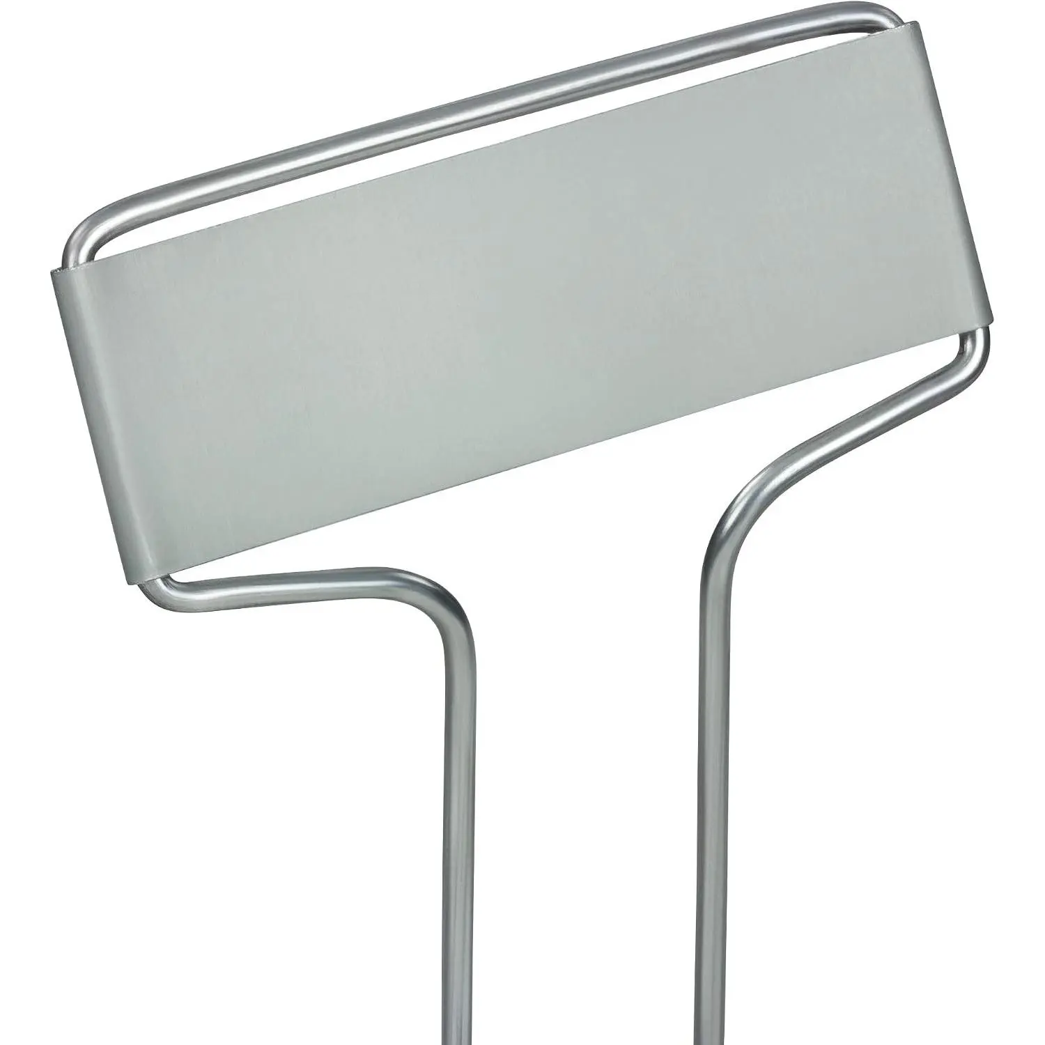 25-Pack Weatherproof Banner Metal  Labels, Height 10.5", Label Area 2.5'' x 7/8''