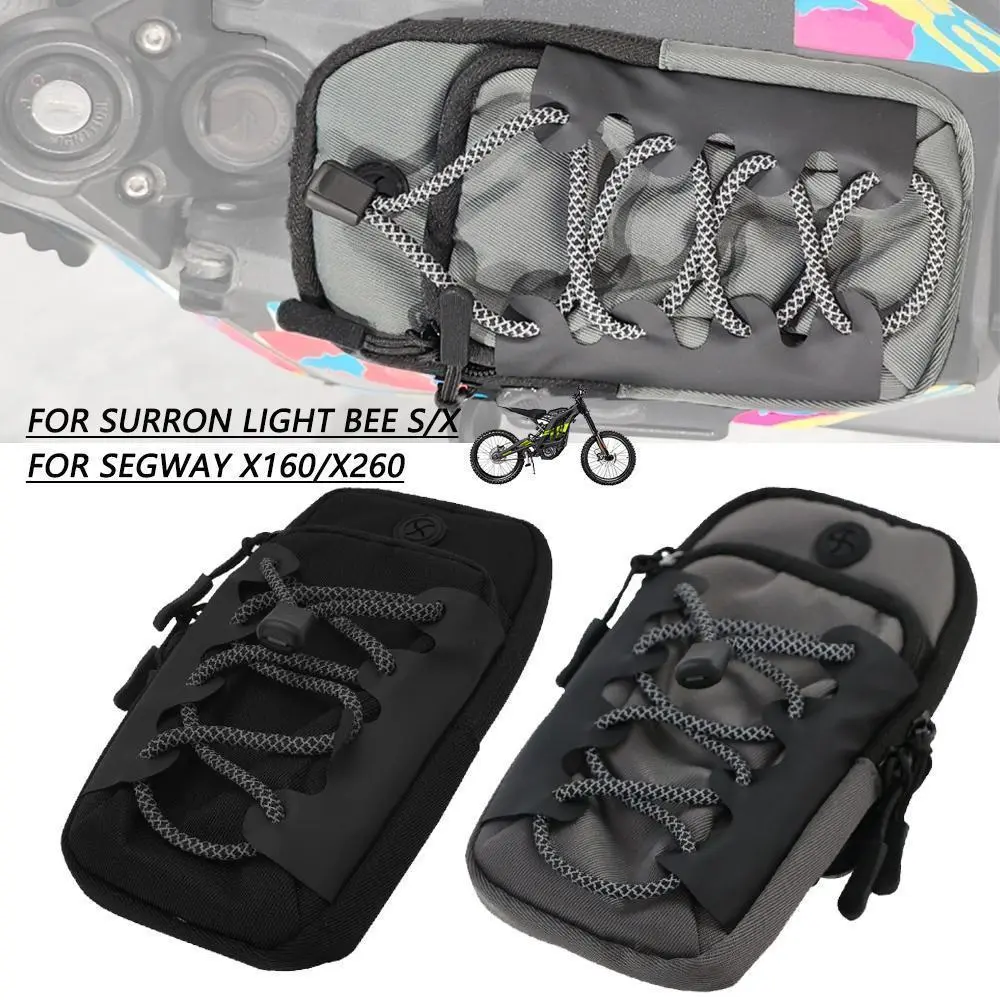 Nylon Utility Battery Cover Pack Storage Bag, Ebike Accessories for Sur-Ron Light Bee X/S, Segway X160/X260 Electric Motorcycle