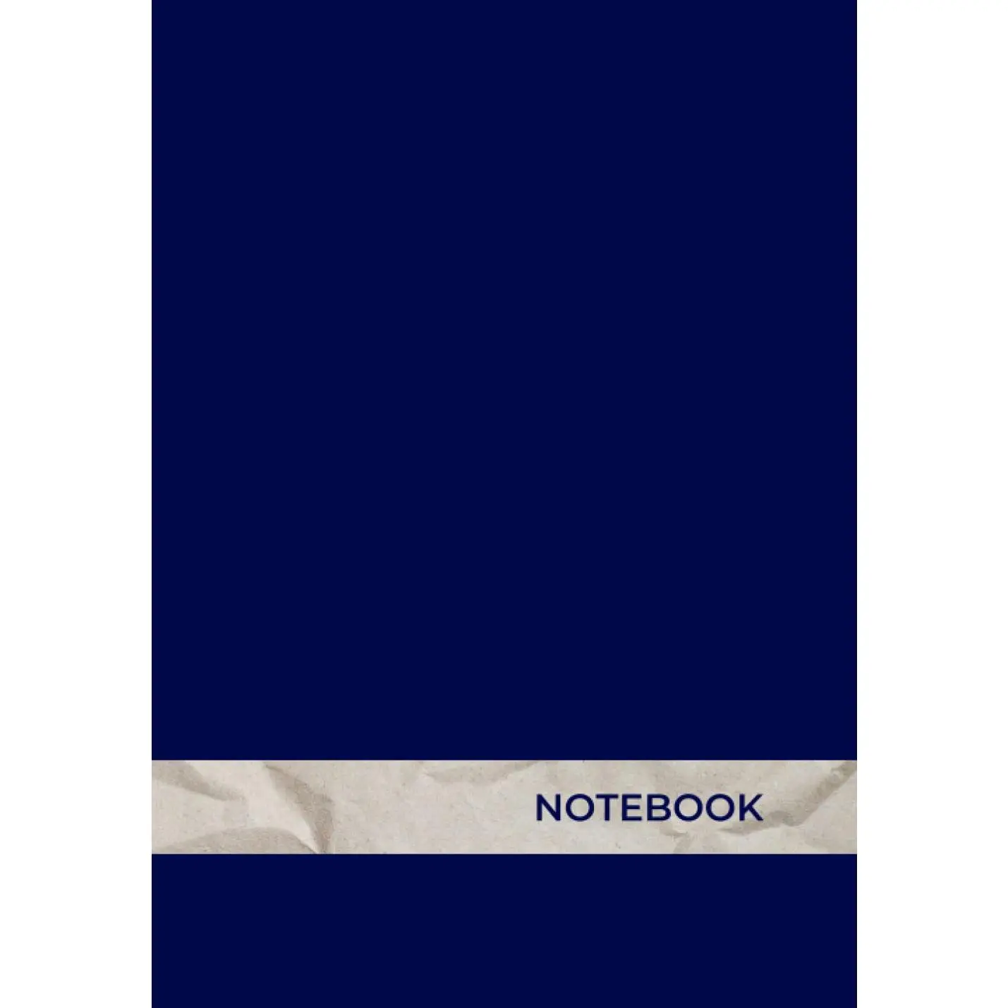 Blank Unruled Notebook with Page Numbers and Table of Contents: 100 Pages 7X10 - Paperback