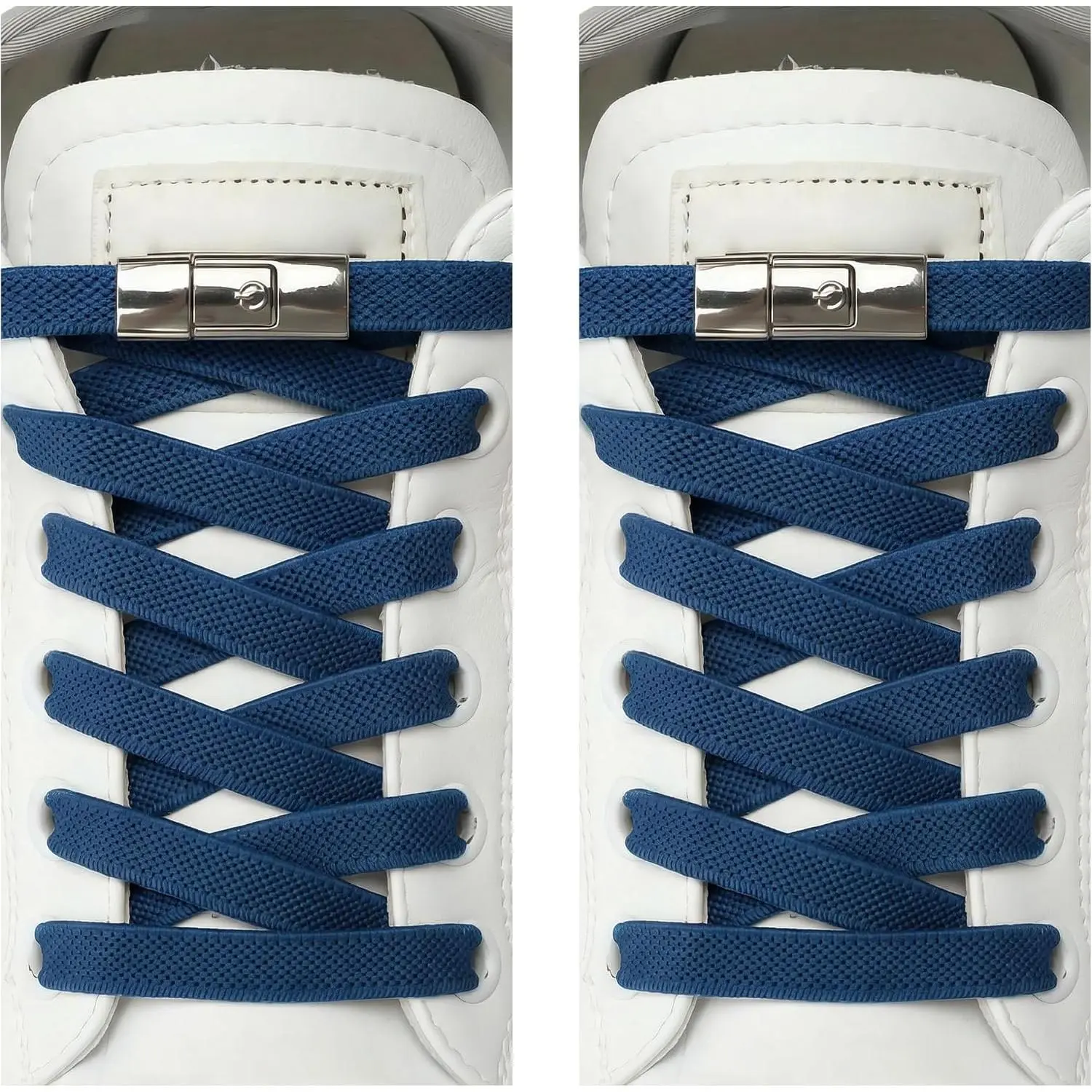 No Tie Shoelaces for Adults Elastic Shoe Laces for Sneakers No Tie Shoe Laces for  Stretch Tieless Shoelaces