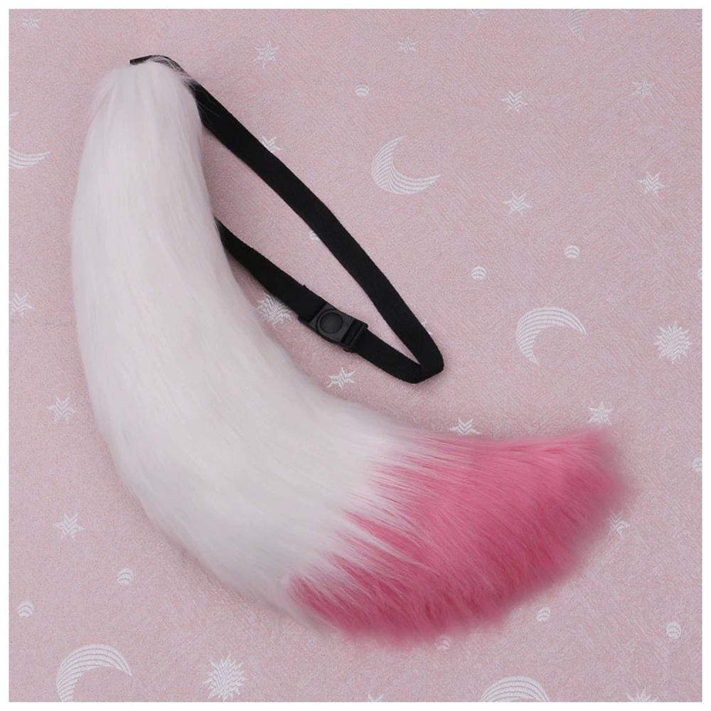 Anime COS Cat Fox Tails Plush Cosplay Big Tails Dog Furry Tail Role Play Party Props Fursuit Tail Halloween Costume Accessories